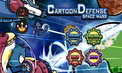 game pic for Cartoon Defense Space wars